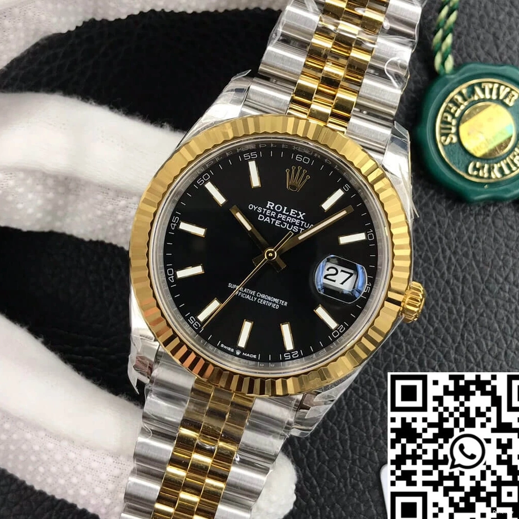 M126333-0014 Datejust Rolex Dial Black Factory VS 0907